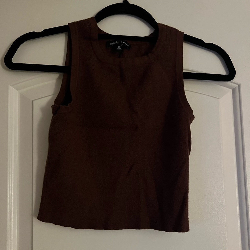 Kendall & Kylie Brown Tank l bought at Pacsun. Size M.
